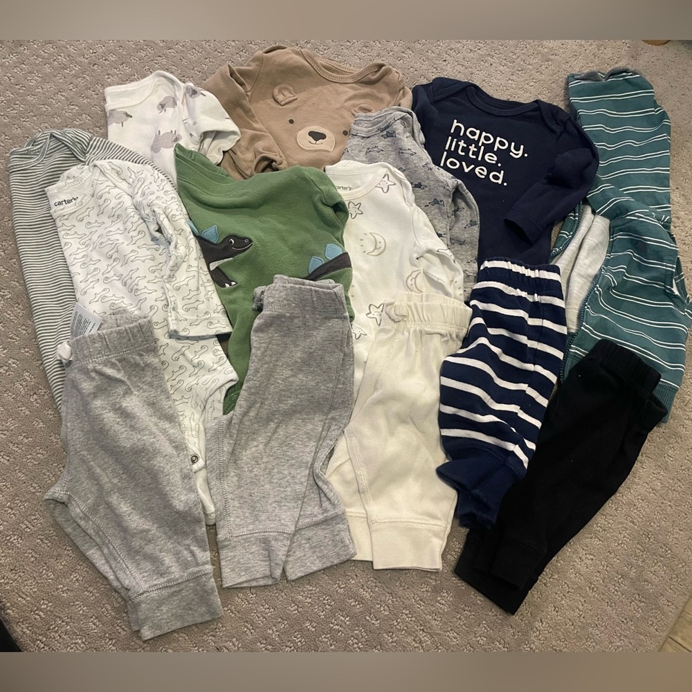 3m baby bundle- 14 pcs